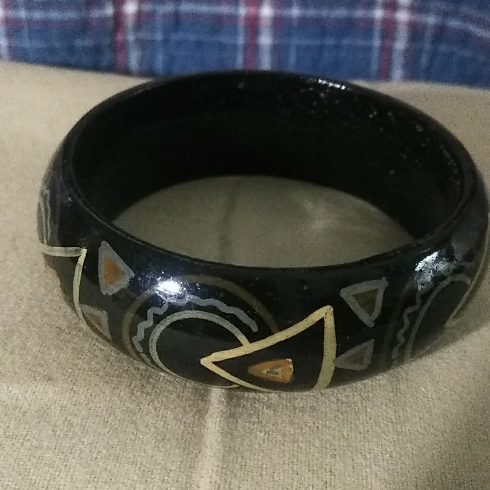 Bakelite handpainted dongle